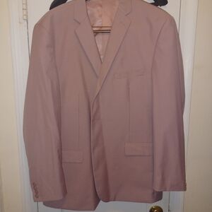 Men's Alain Dupetit Pink/Mauve Suit, Sz. 50R 44x32 Pant